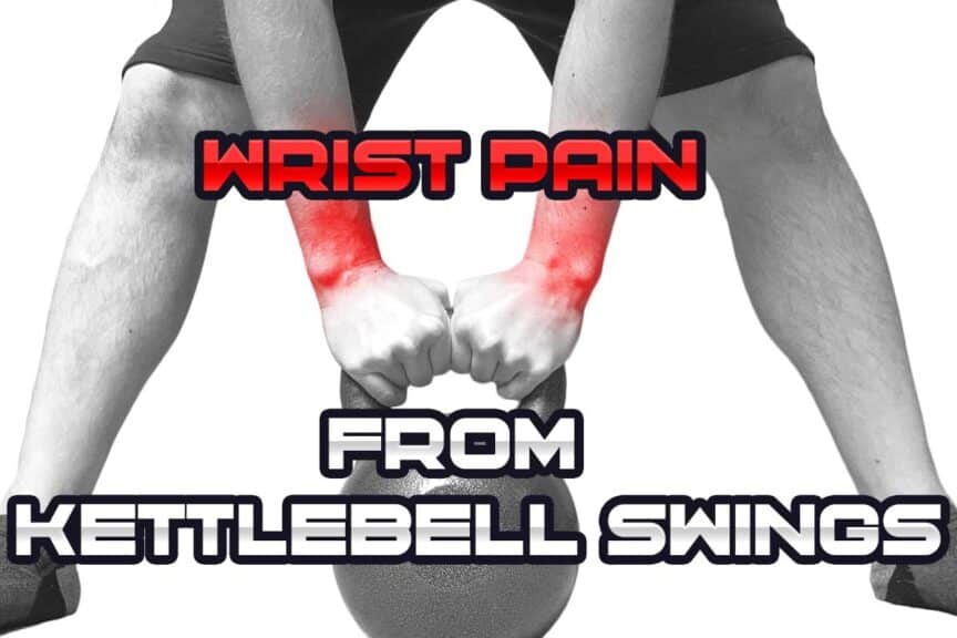 Blog cover image for wrist pain with kettlebell swings