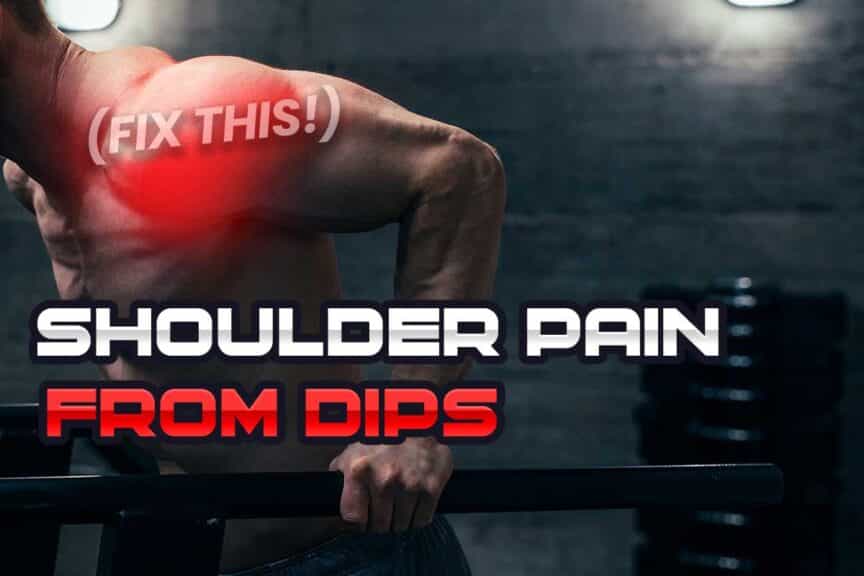 Shoulder pain from dips - blog image cover