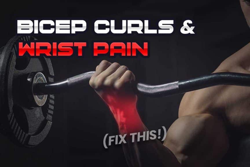 Wrist pain with biceps curl - blog image cover
