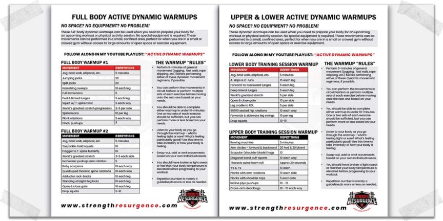 The Science Behind Better Warmups (Reap Profound Benefits) - Strength ...