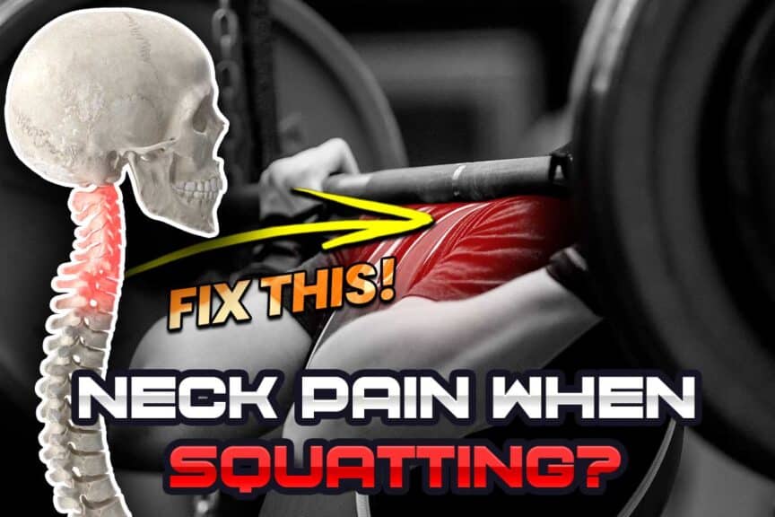 Neck pain when squatting